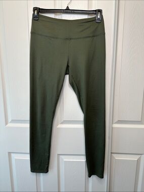 Maurices Olive Green High-Waist Leggings